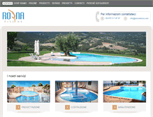 Tablet Screenshot of piscinerona.com
